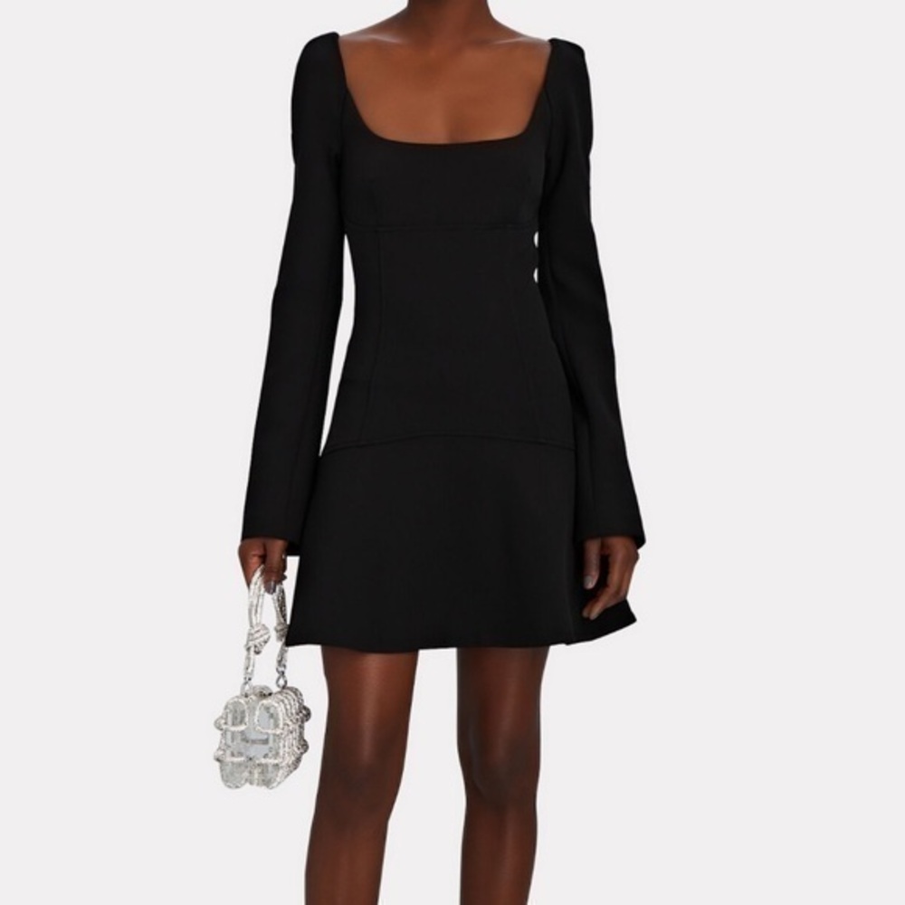A.L.C. Heidi Crepe Mini Dress